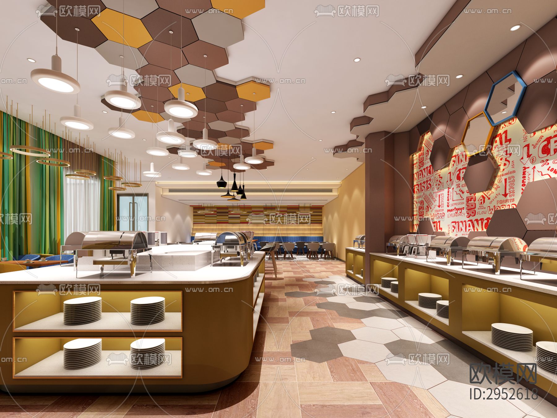 现代连锁酒店效果图下载（渲染图3）