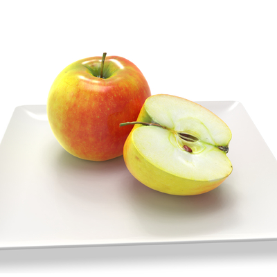  水果 苹果su模型 