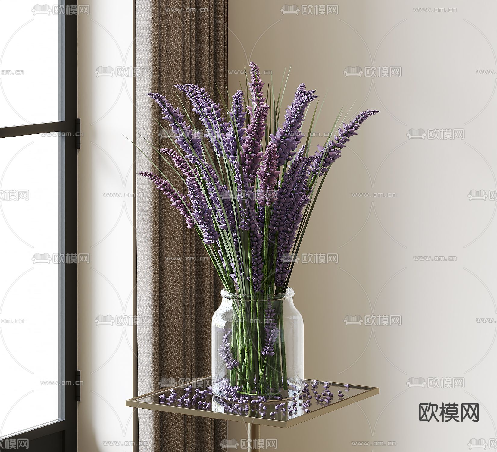 现代花瓶su模型