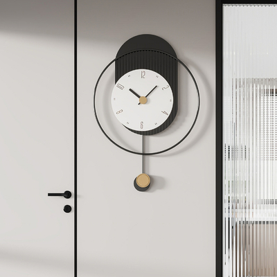  现代时钟 挂钟 钟表su模型 