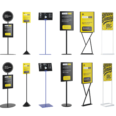  指示牌 导视牌 路标路牌su模型 