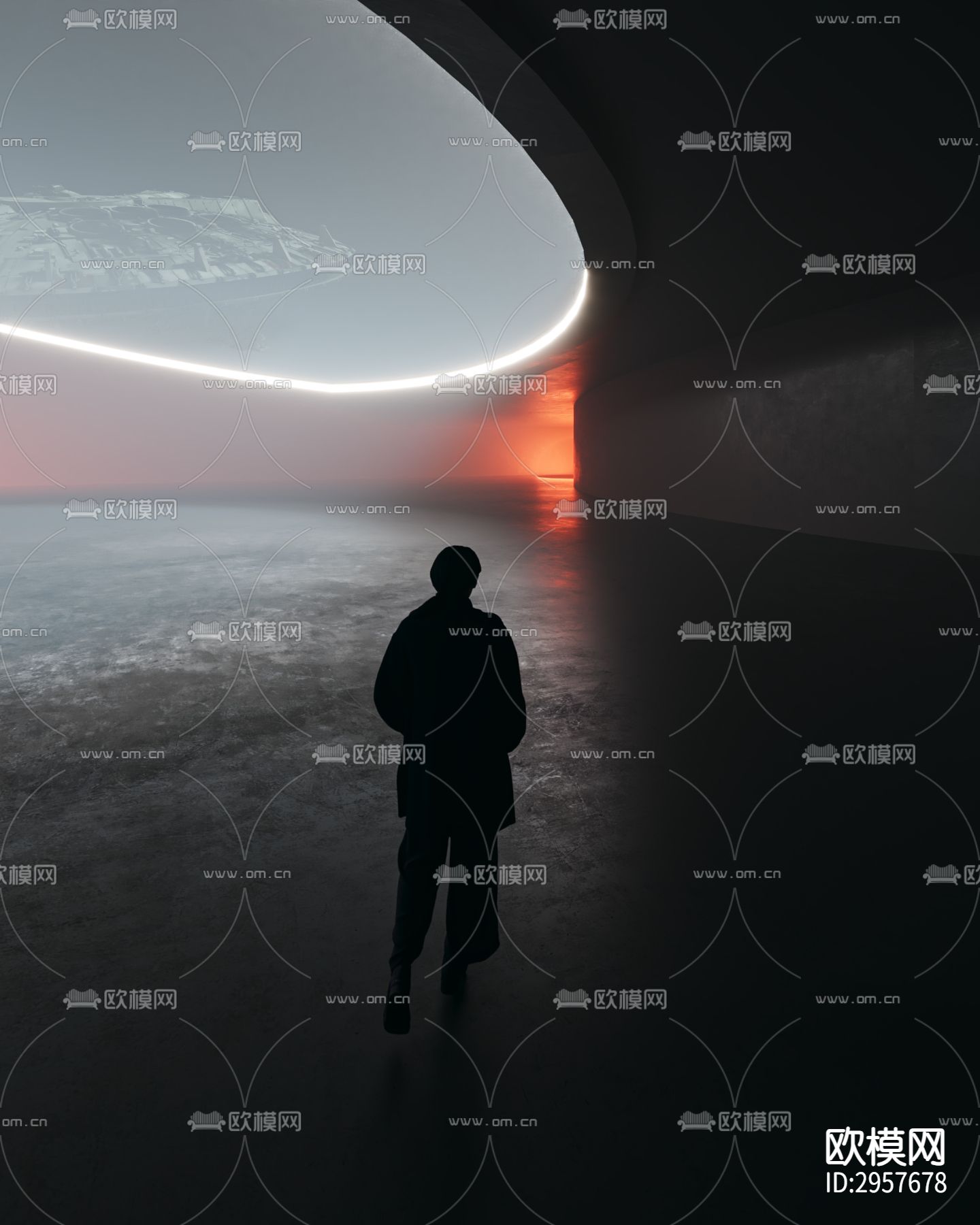 星际展馆效果图下载（渲染图2）