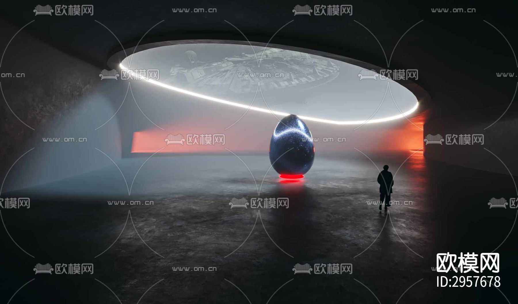 星际展馆效果图下载（渲染图3）