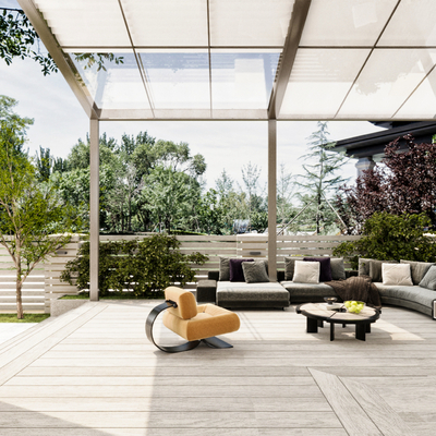  现代阳光房 玻璃房su模型 