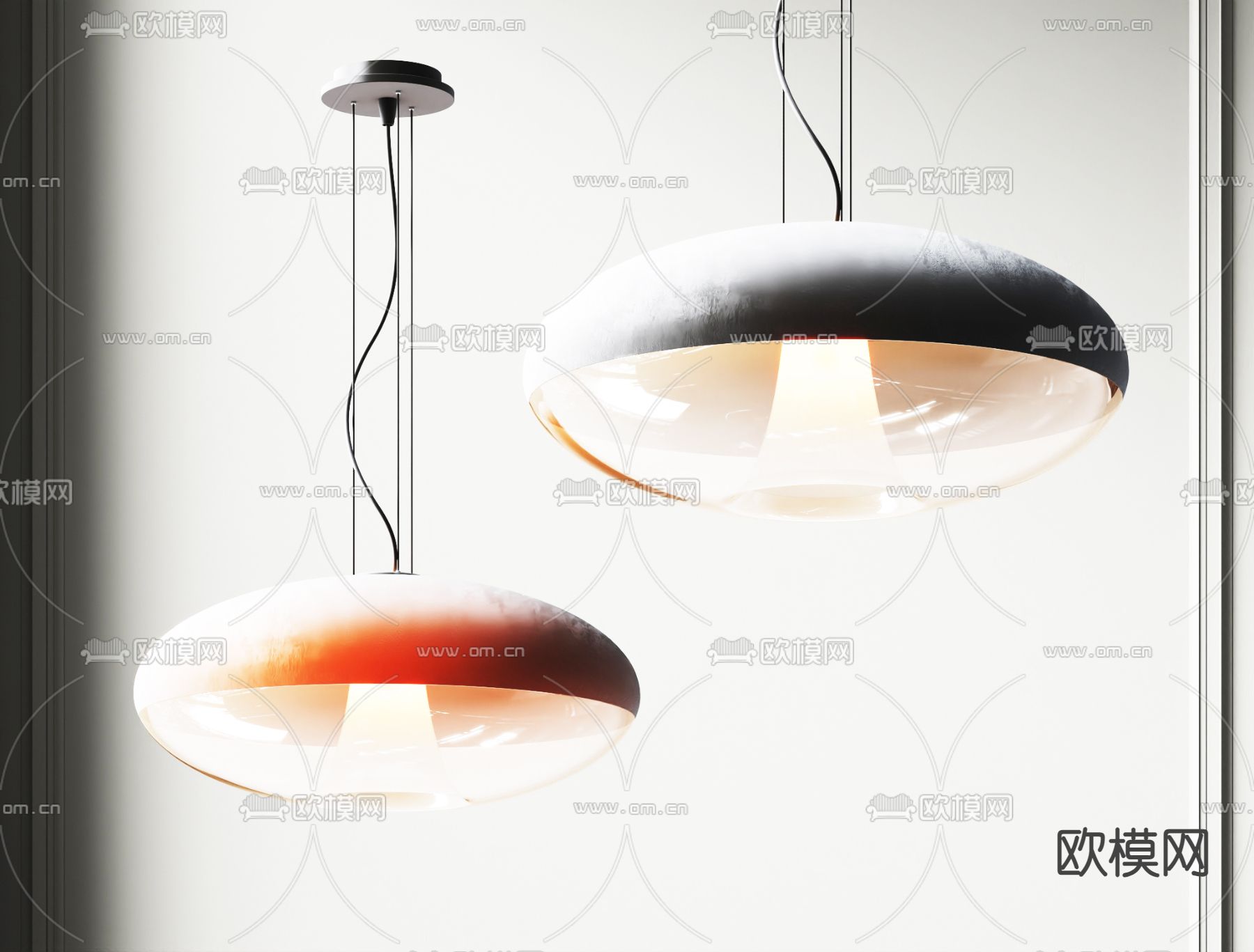 创意吊灯 餐厅吊灯3d模型下载