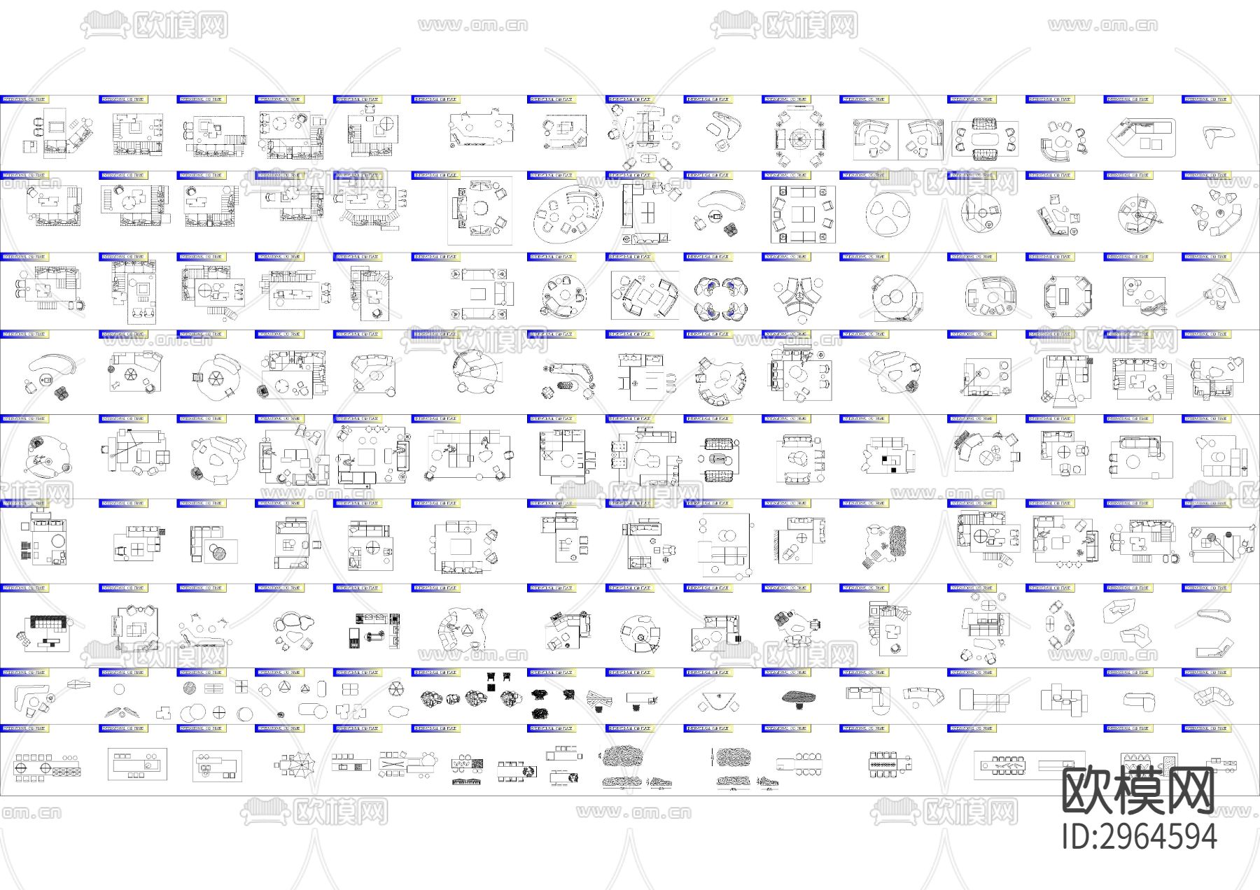 工装类综合cad图库下载（渲染图2）