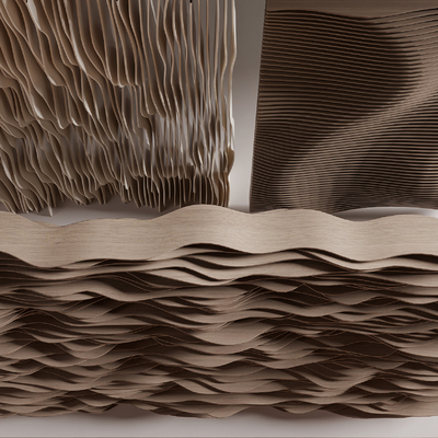  异型吊顶 格栅吊顶su模型 