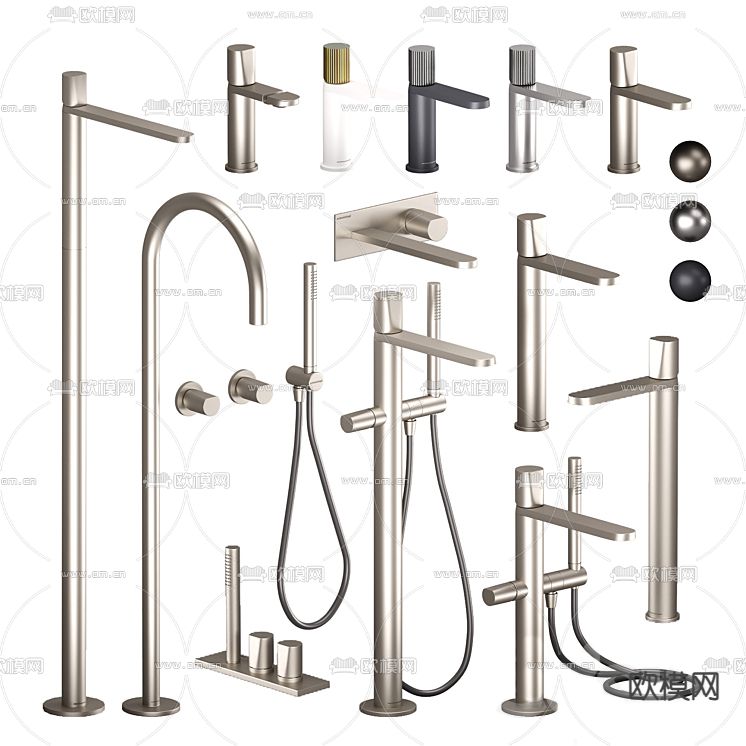 水龙头免费3d模型下载