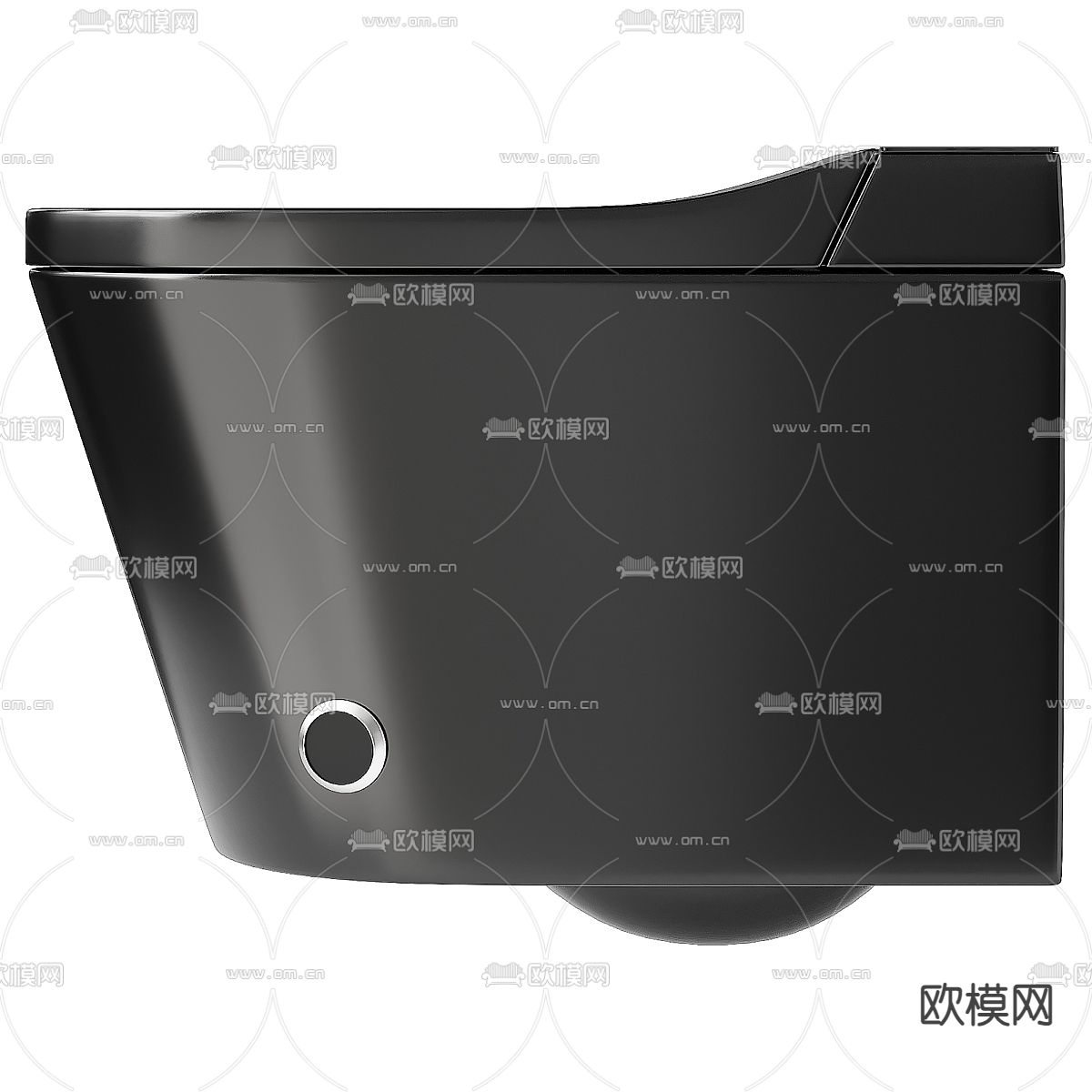 马桶 坐便器3d模型下载（渲染图3）