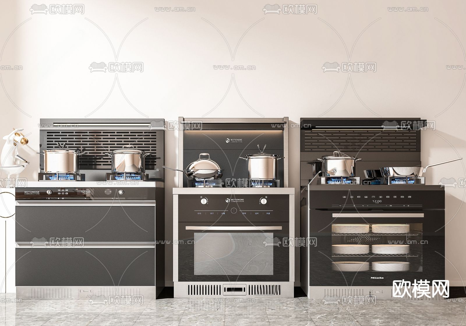 现代集成灶su模型下载