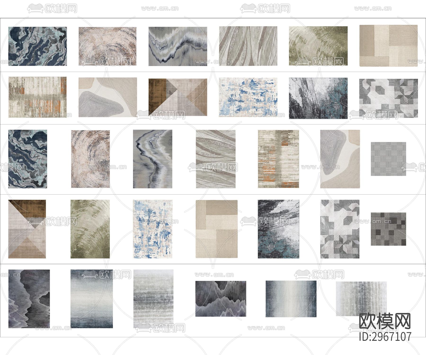 2023网红CAD彩平制图模板cad图库下载（渲染图7）