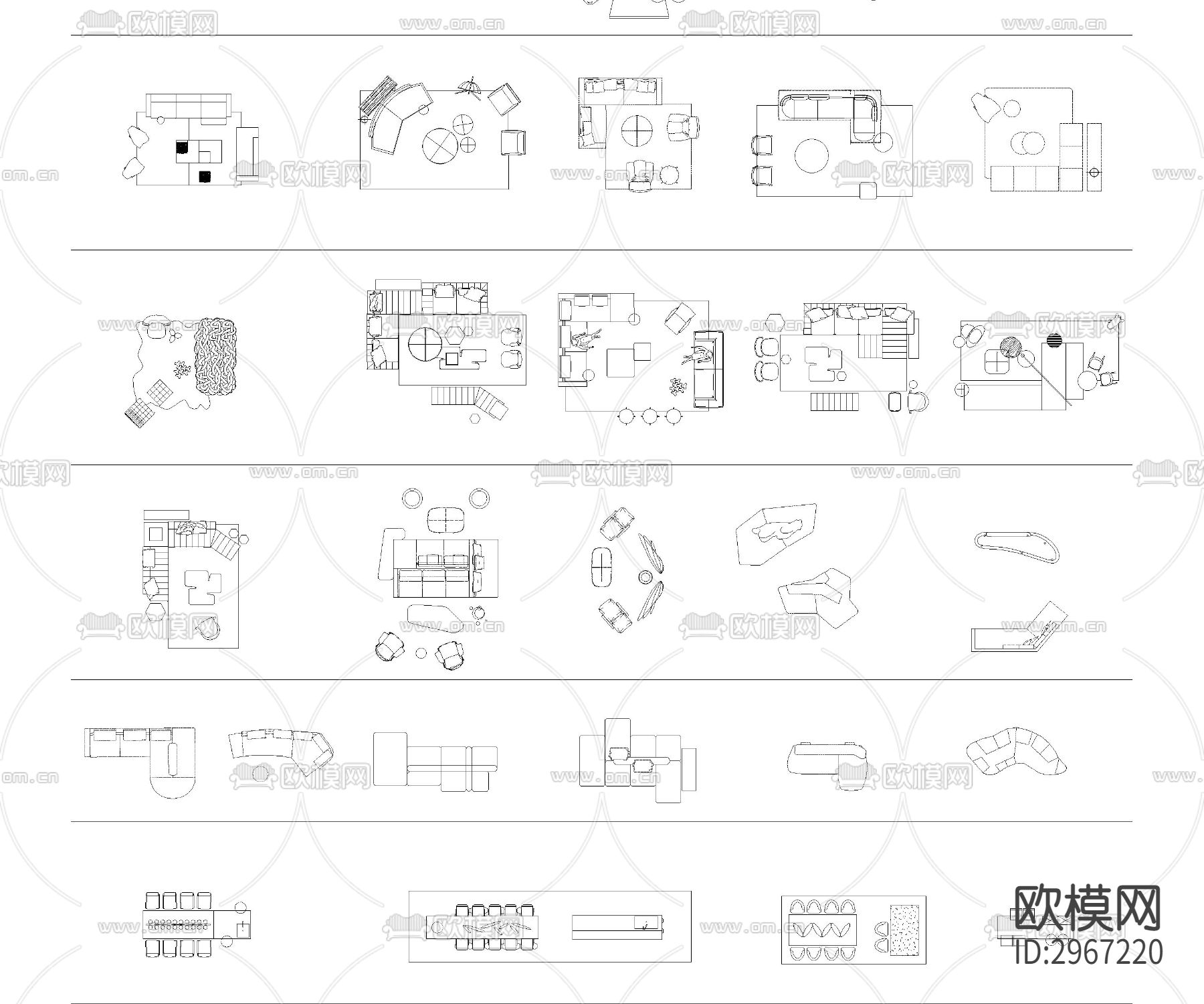 设计师精选家居cad图库下载（渲染图1）