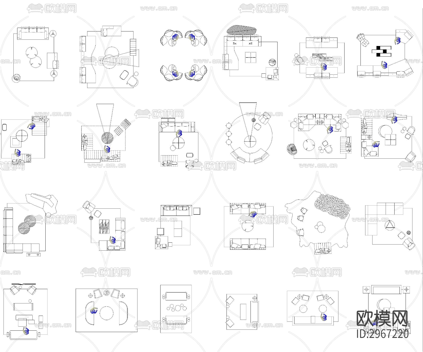 设计师精选家居cad图库下载（渲染图6）