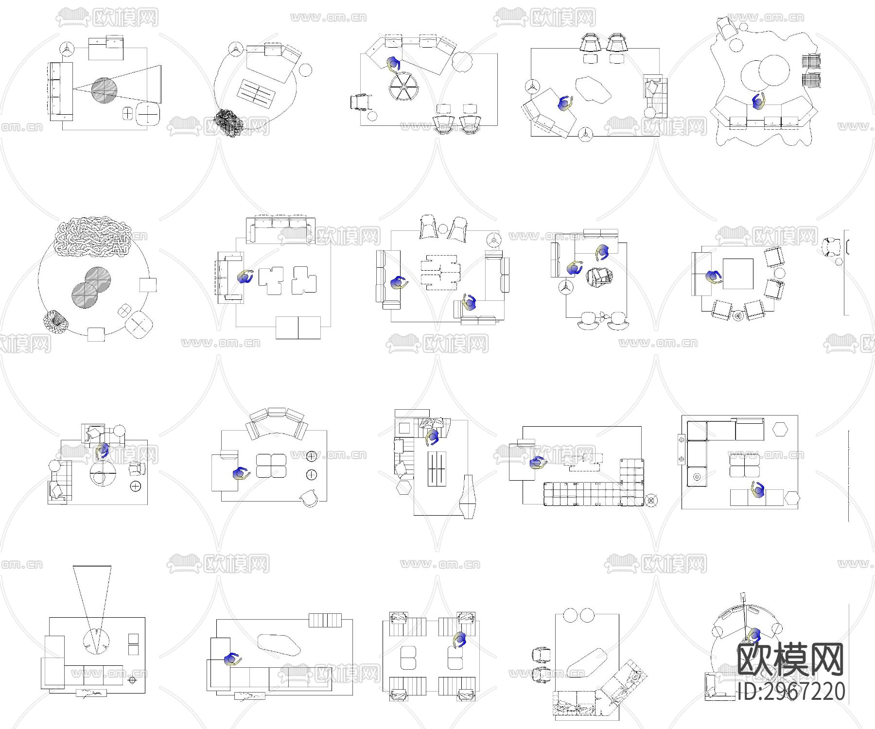 设计师精选家居cad图库下载（渲染图3）