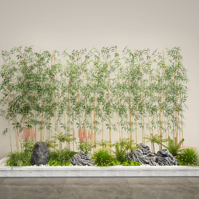  竹子 景观竹su模型 