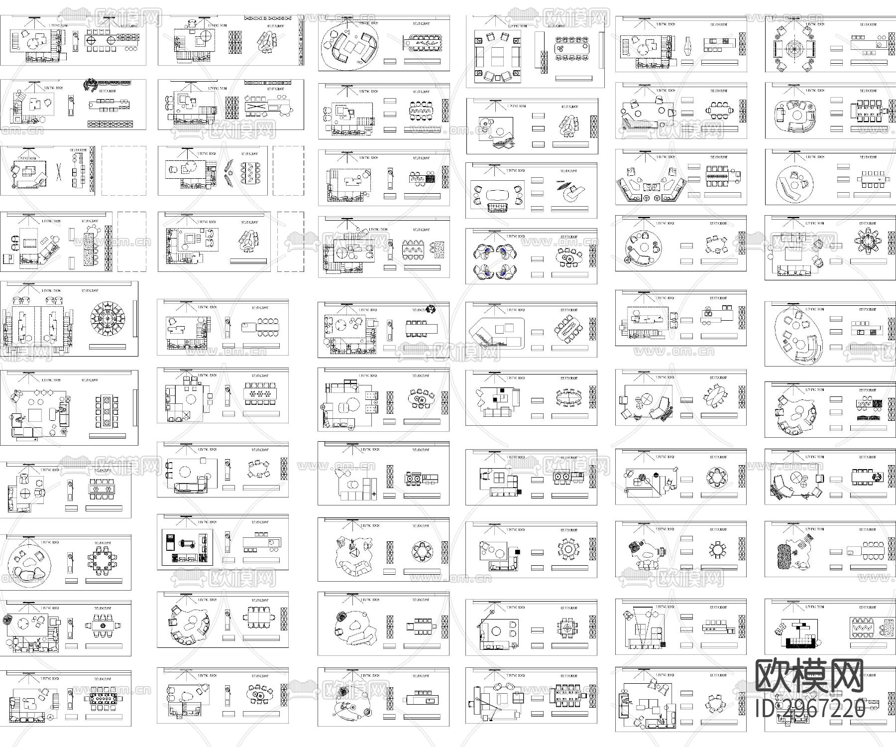 设计师精选家居cad图库下载（渲染图7）