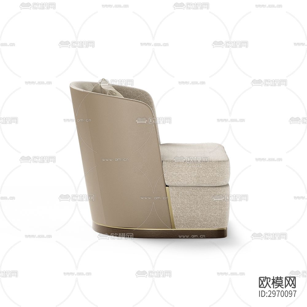 单人沙发下载（渲染图2）