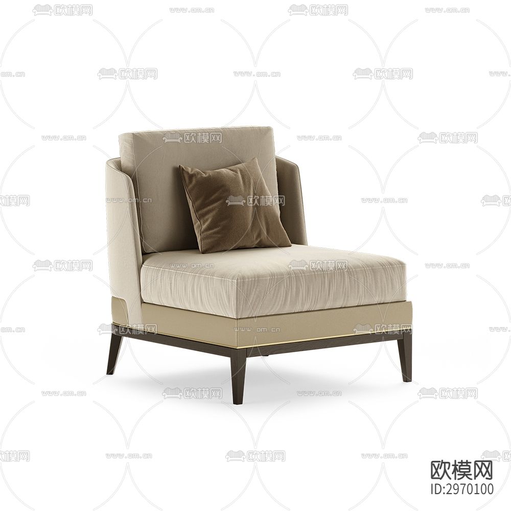 休闲椅 沙发椅下载（渲染图2）
