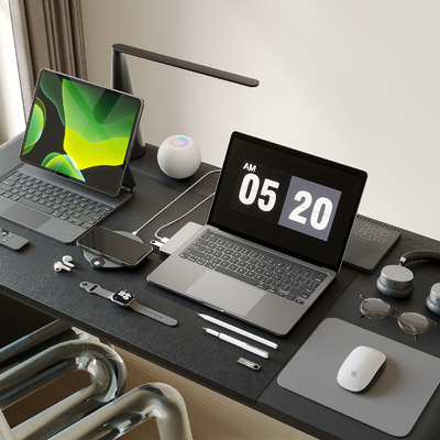  现代电脑 办公用品su模型 