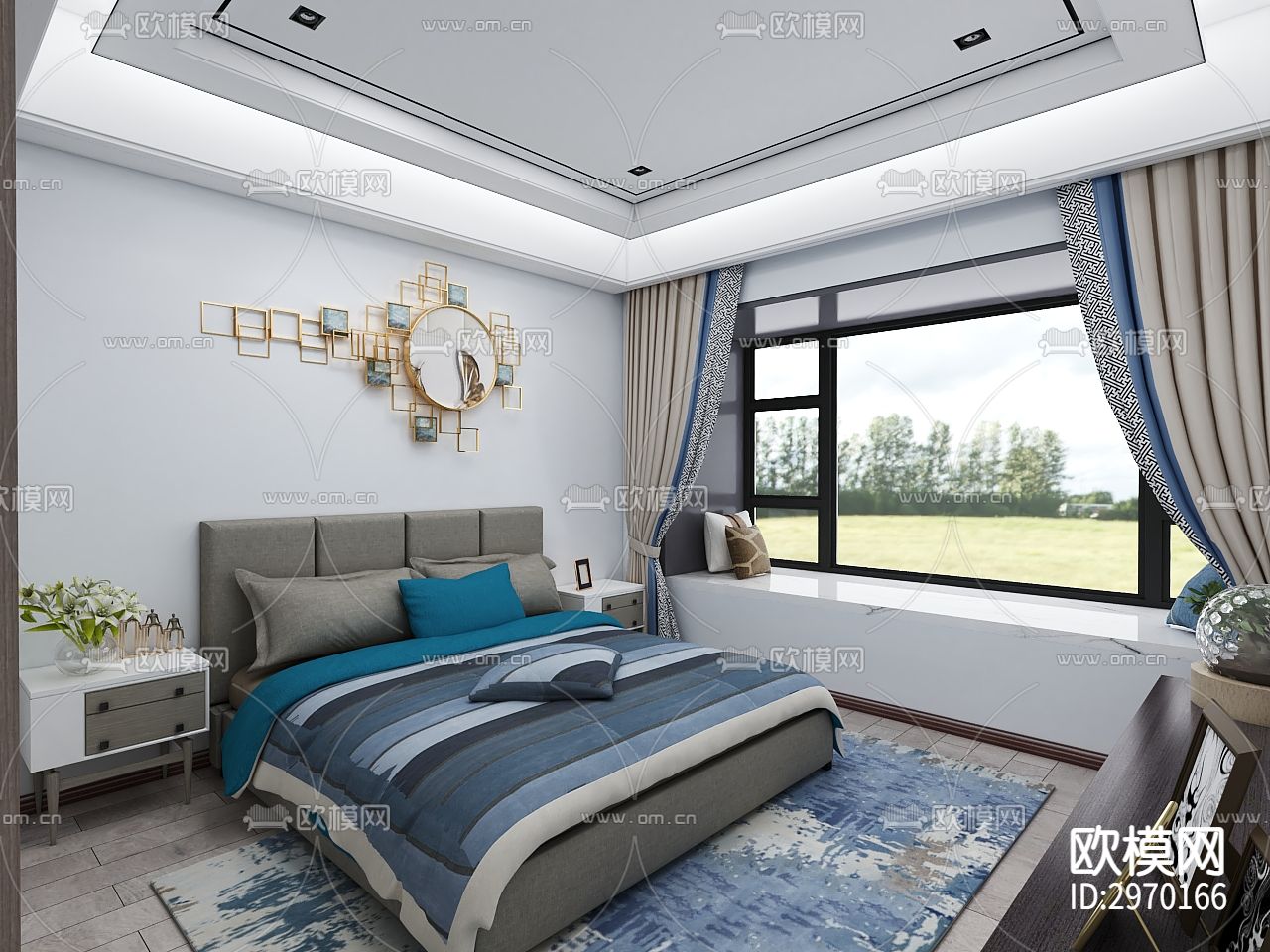 雅居乐3期cad施工图下载（渲染图2）