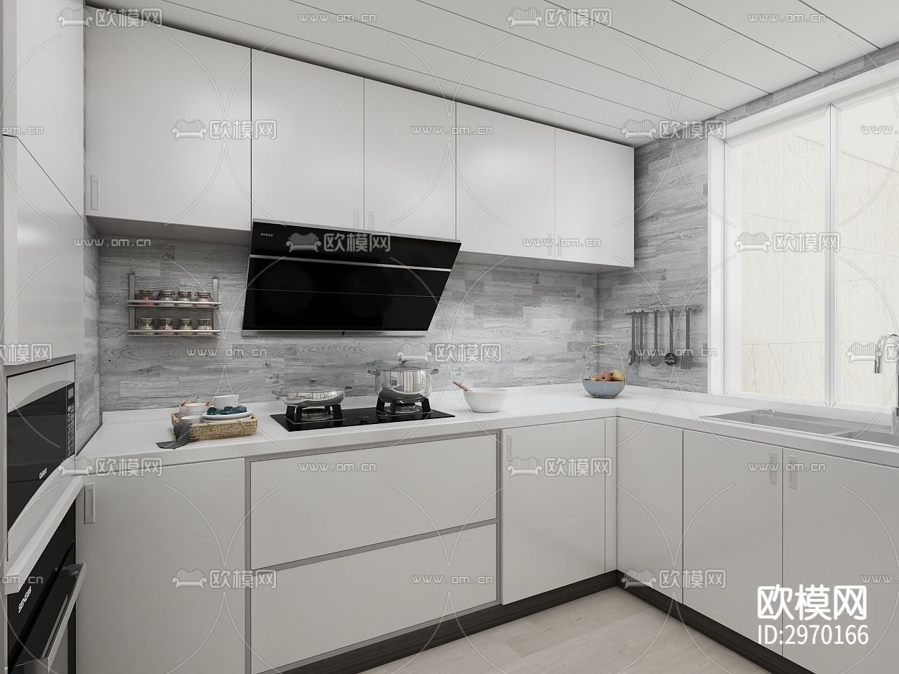 雅居乐3期cad施工图下载（渲染图4）