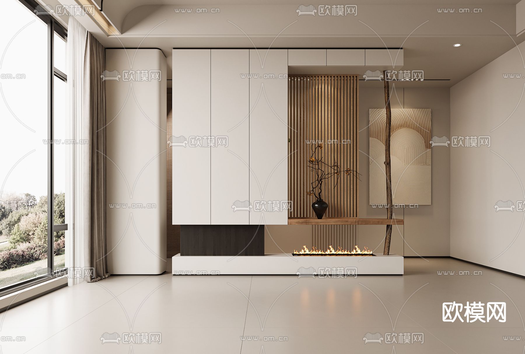 玄关门厅 过道3d模型下载