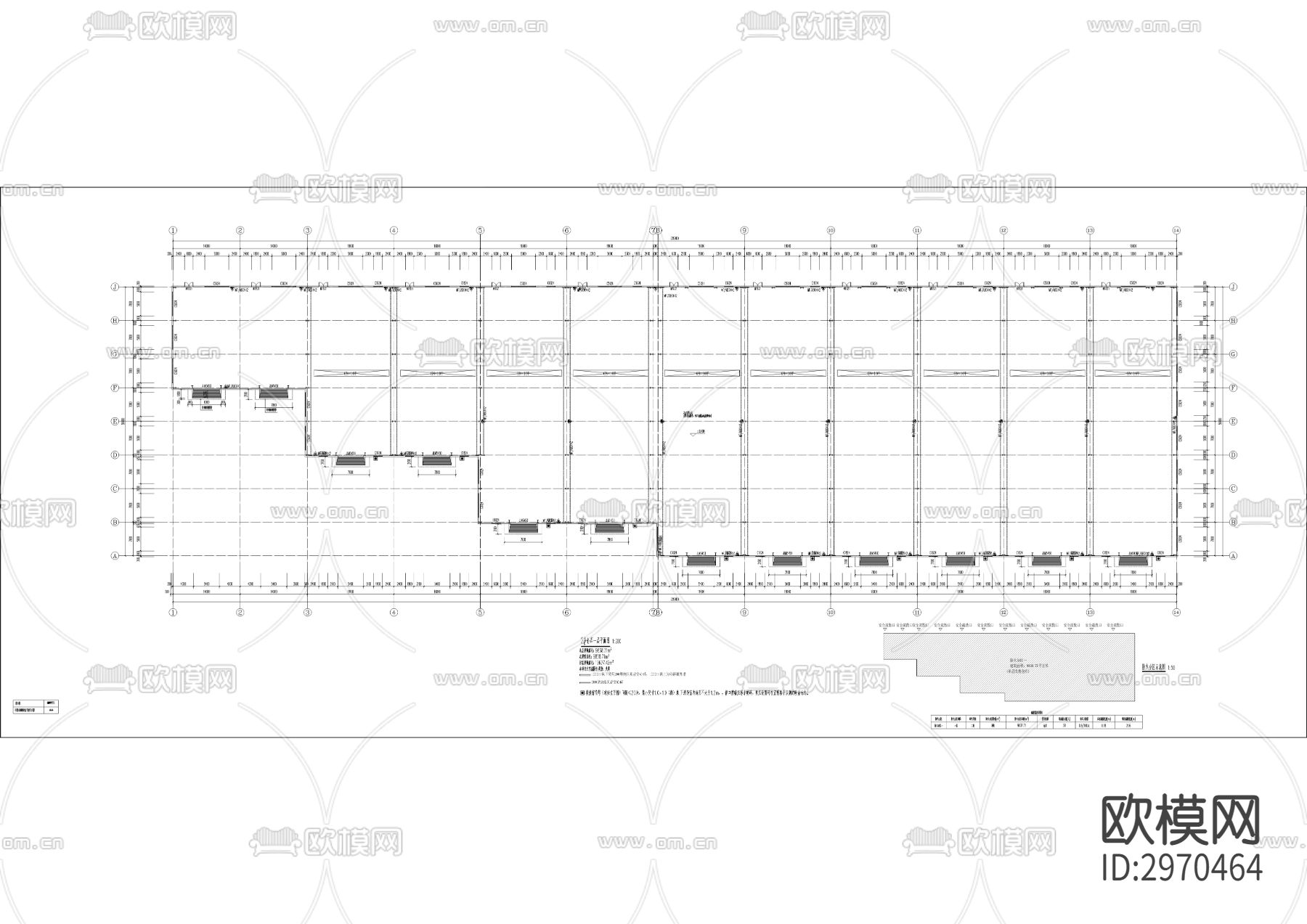 再生资源分拣中心项目cad施工图下载（渲染图1）
