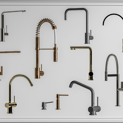 BARAZZA 现代水龙头su模型