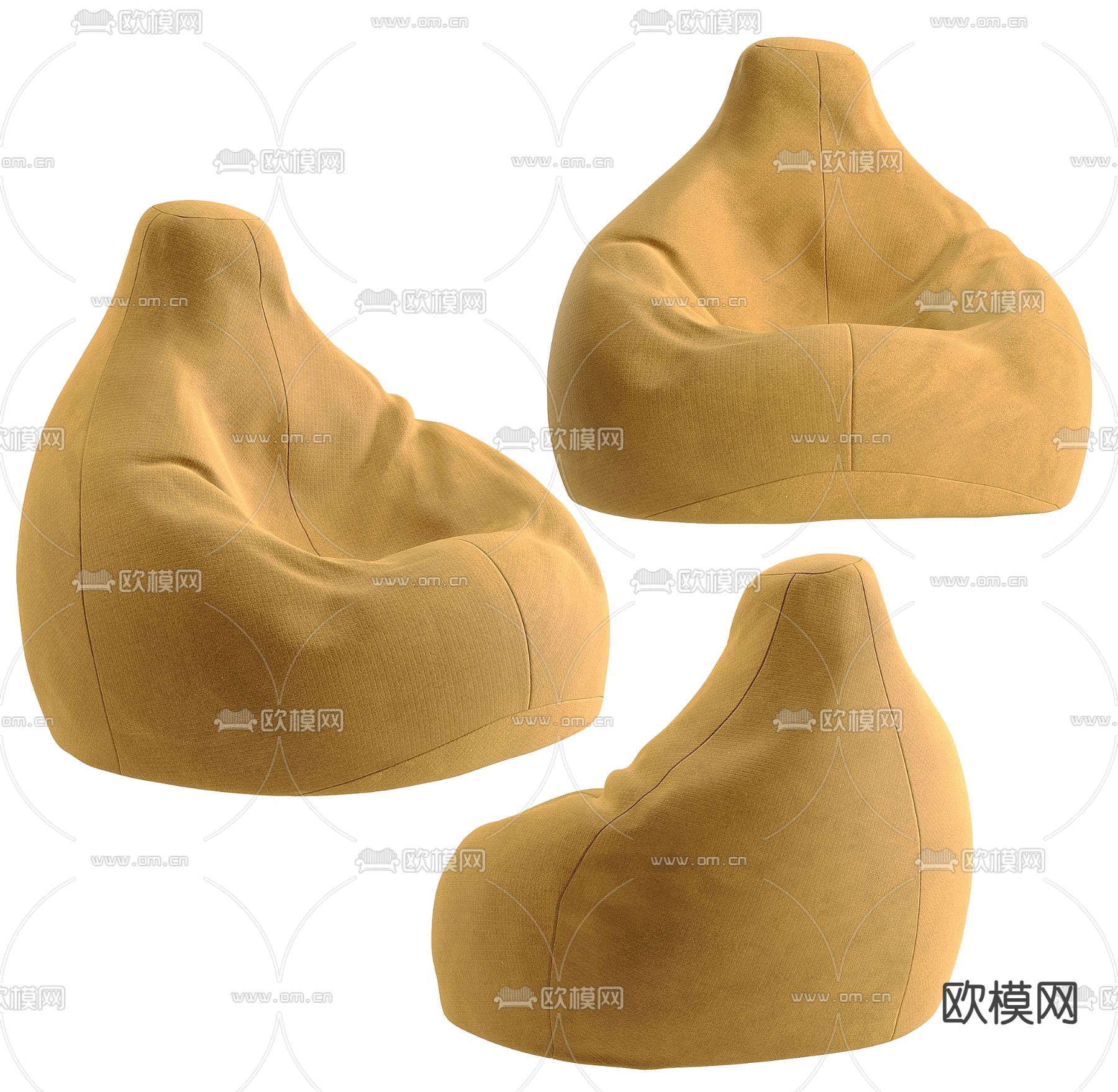 懒人沙发3d模型下载