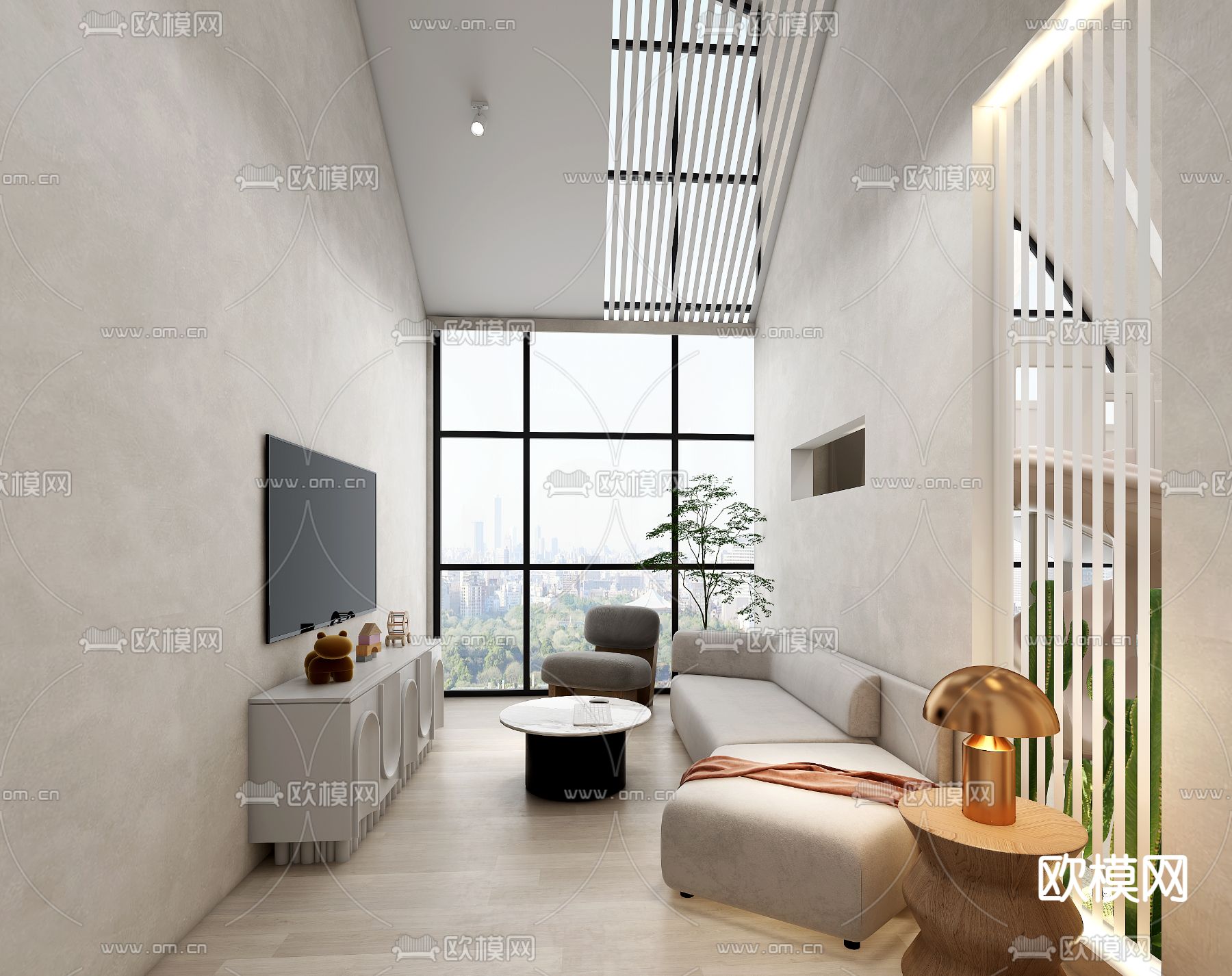 儿童摄影店 婚纱店3d模型下载（渲染图1）