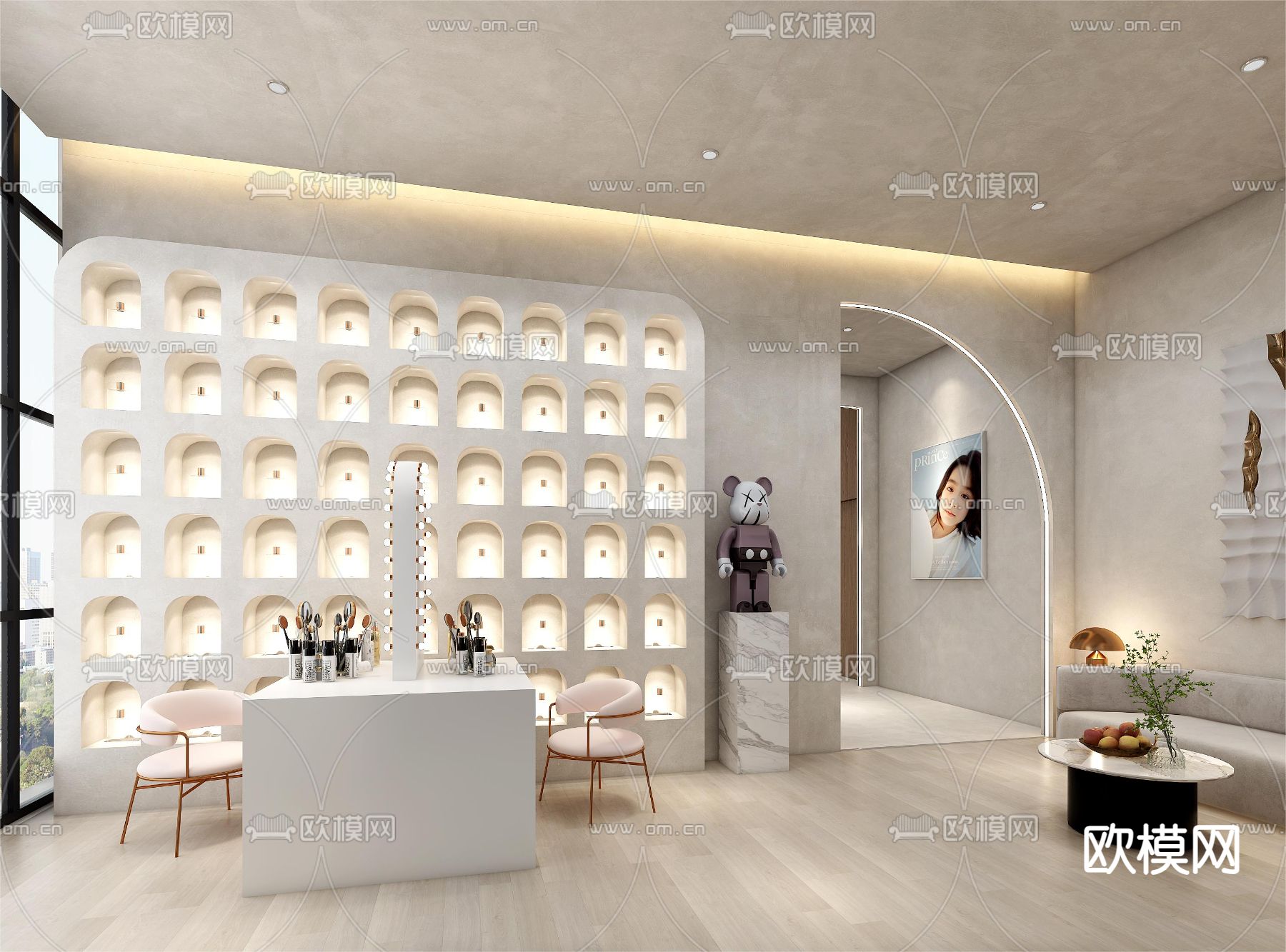 儿童摄影店 婚纱店3d模型下载（渲染图7）