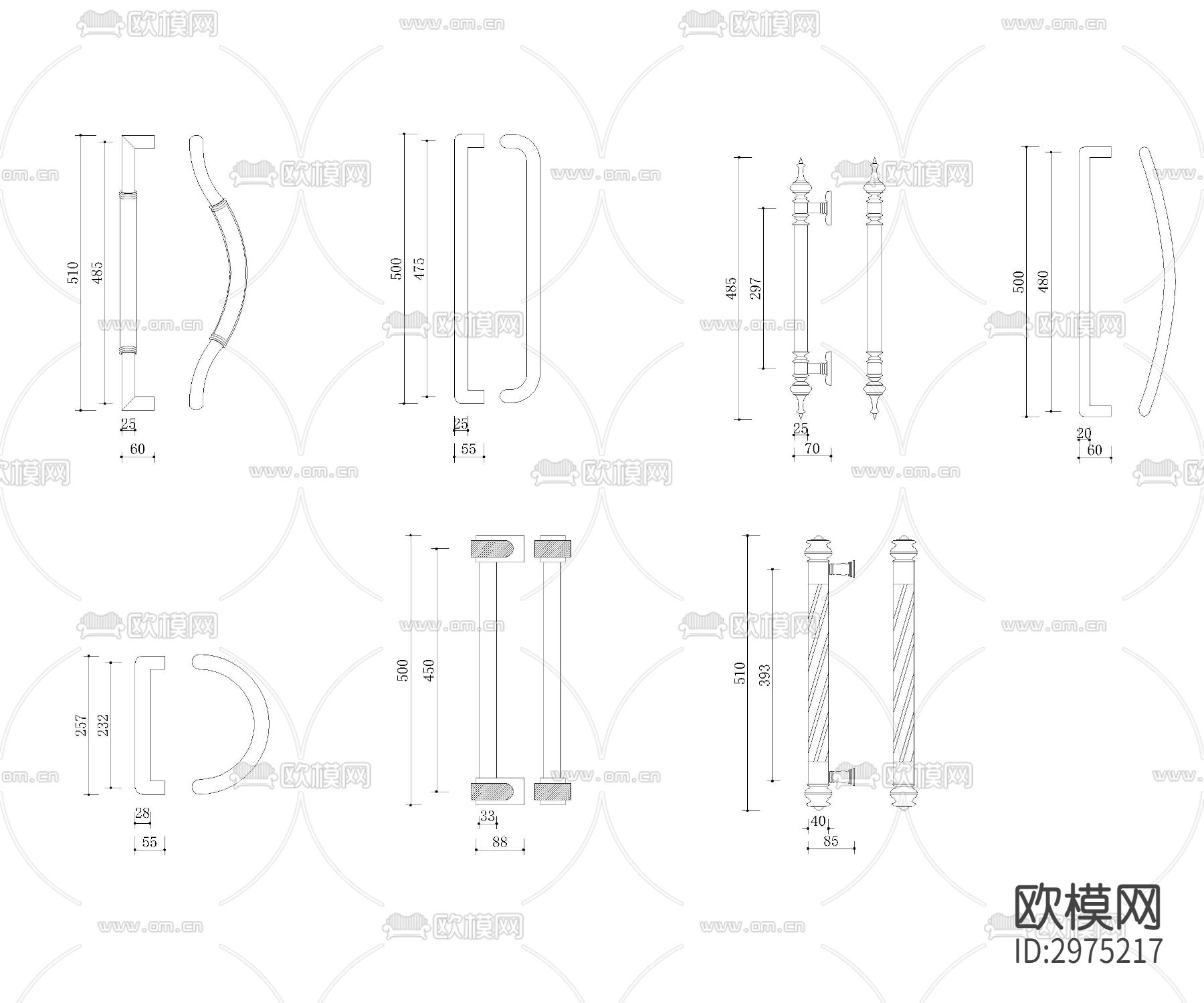 深化金属构件cad大样图下载（渲染图4）
