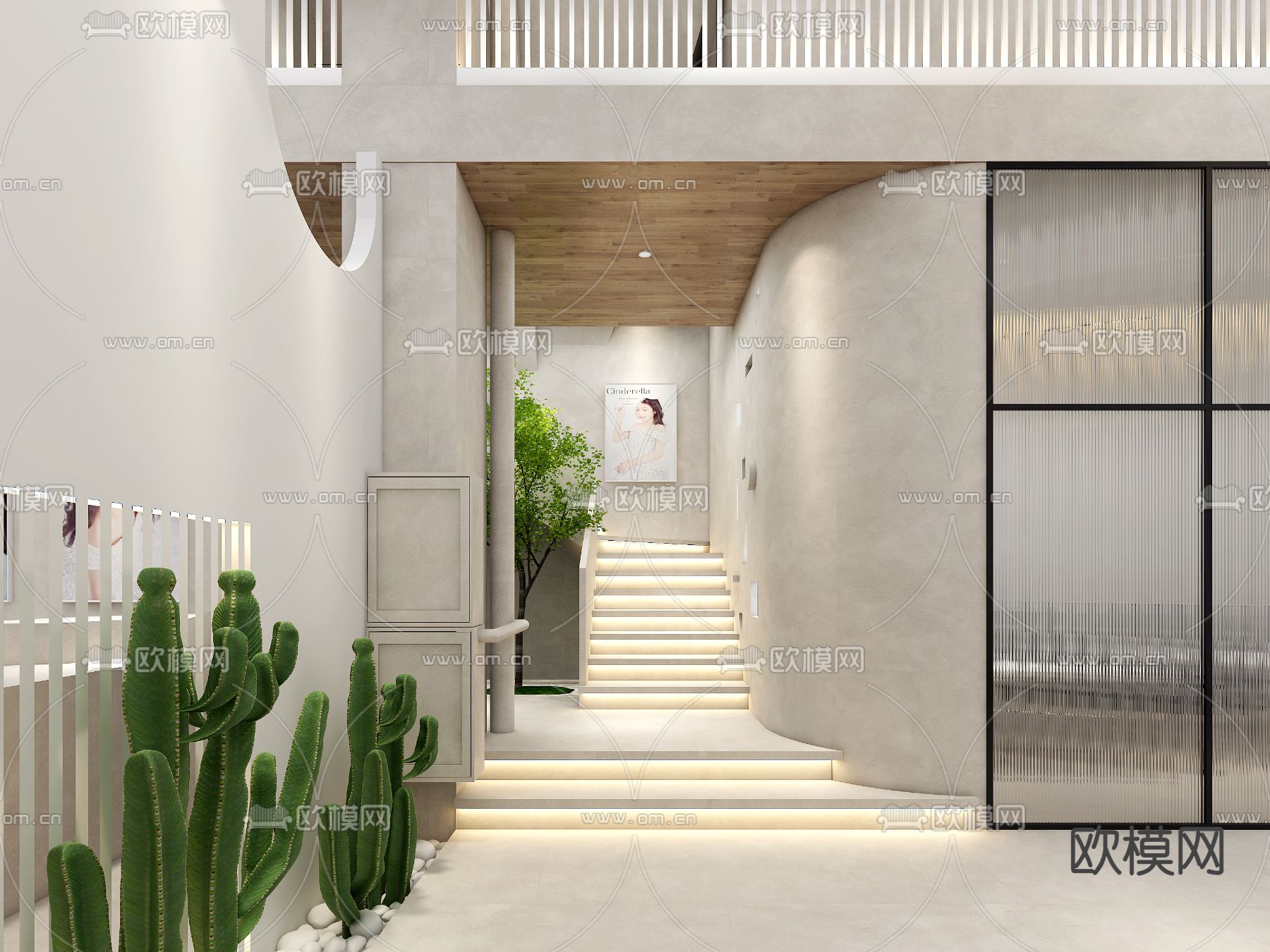 儿童摄影店 婚纱店3d模型下载（渲染图6）