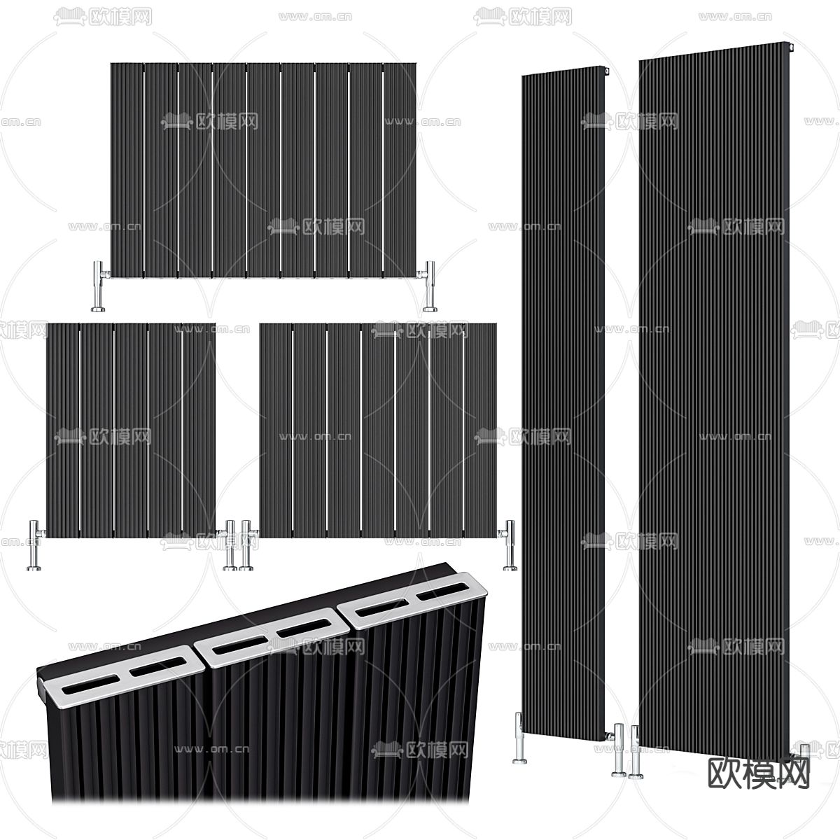 暖气片 取暖器免费3d模型下载
