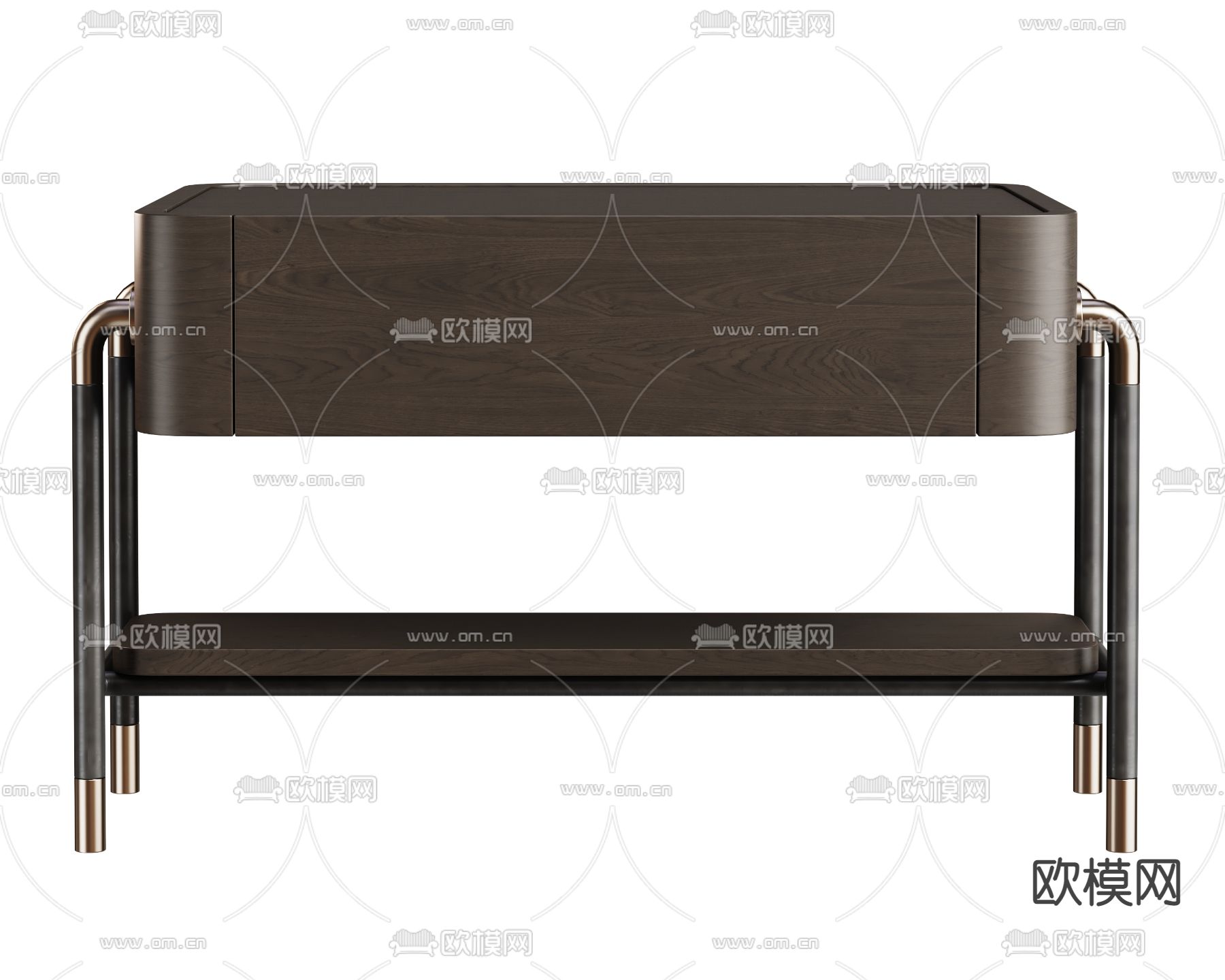 AnaRoque 现代床头柜3d模型下载（渲染图2）