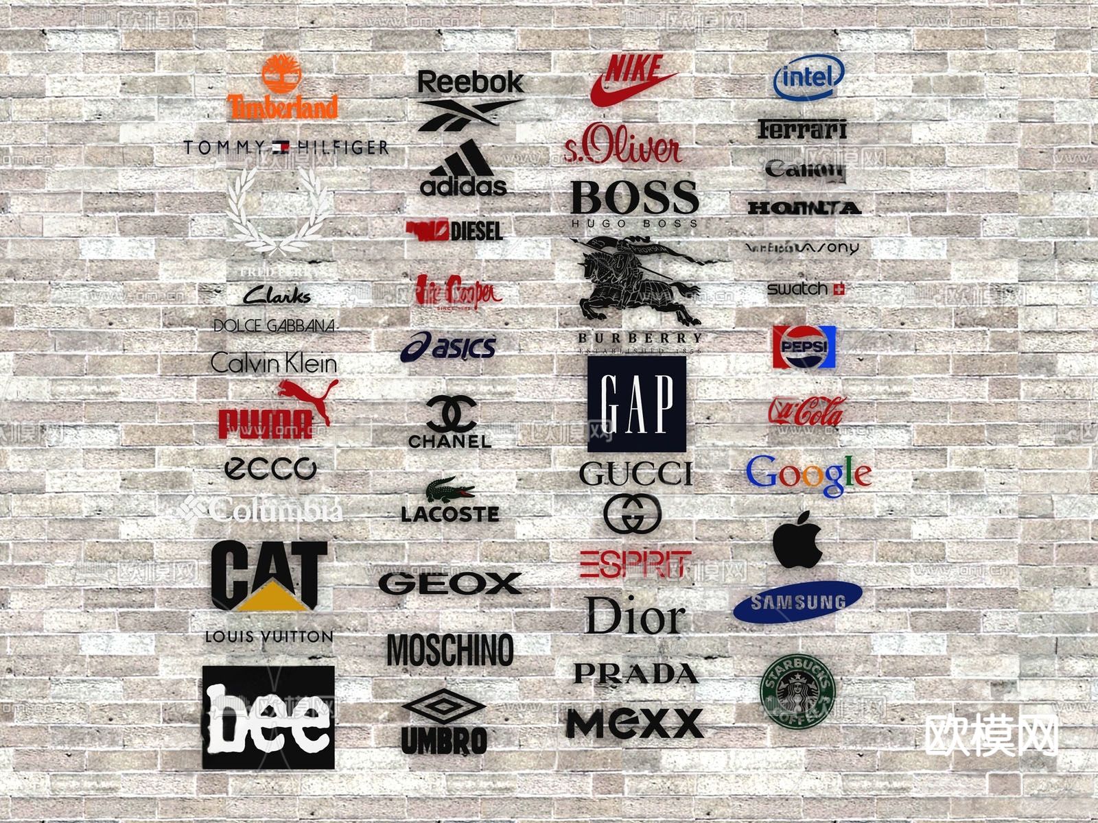 广告牌 品牌 标志su模型下载（渲染图1）