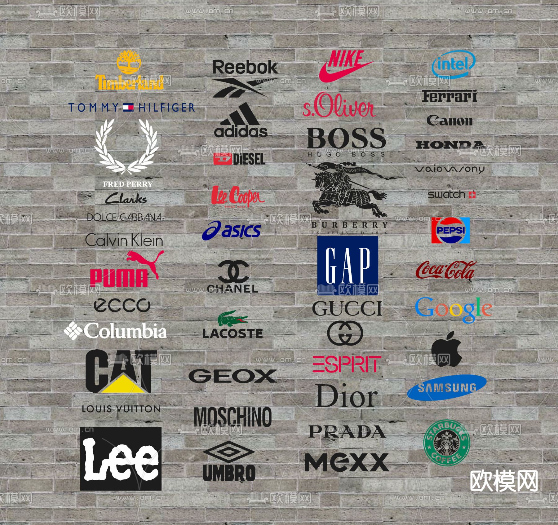 广告牌 品牌 标志su模型下载（渲染图2）