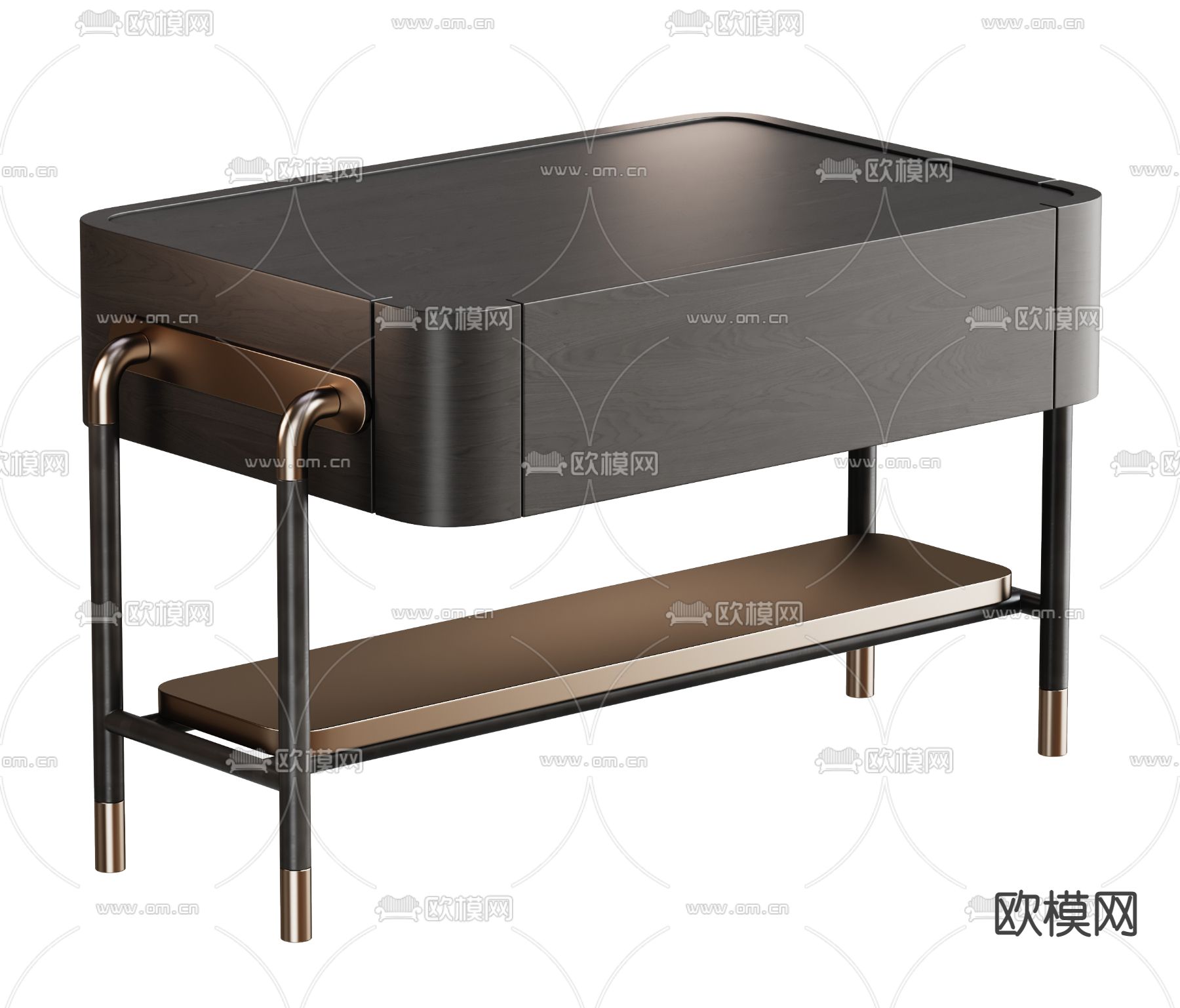 AnaRoque 现代床头柜3d模型下载（渲染图3）