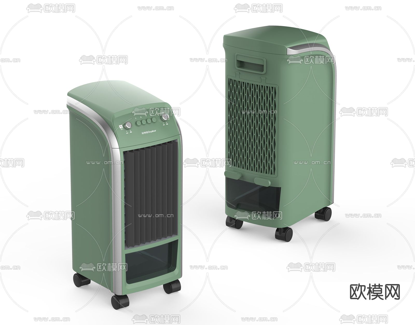 空调 冷风扇su模型下载（渲染图1）