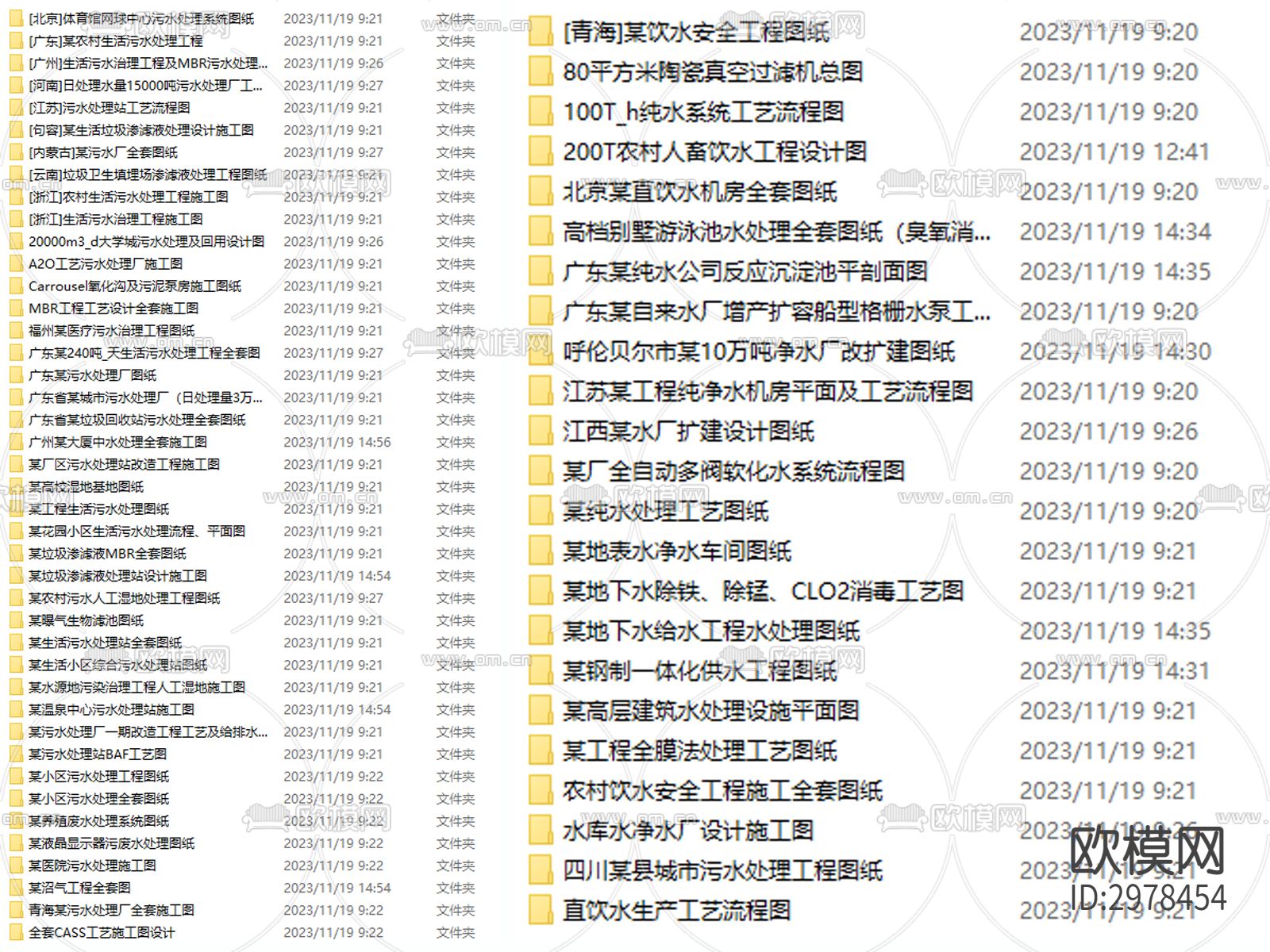 生活污水废水处理cad施工图下载（渲染图2）