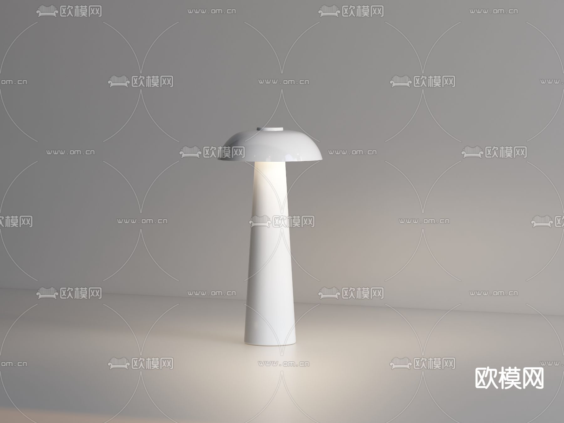 创意台灯3d模型下载