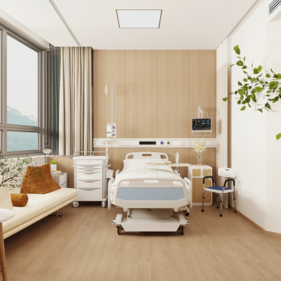  现代医院VIP 单间病房su模型 
