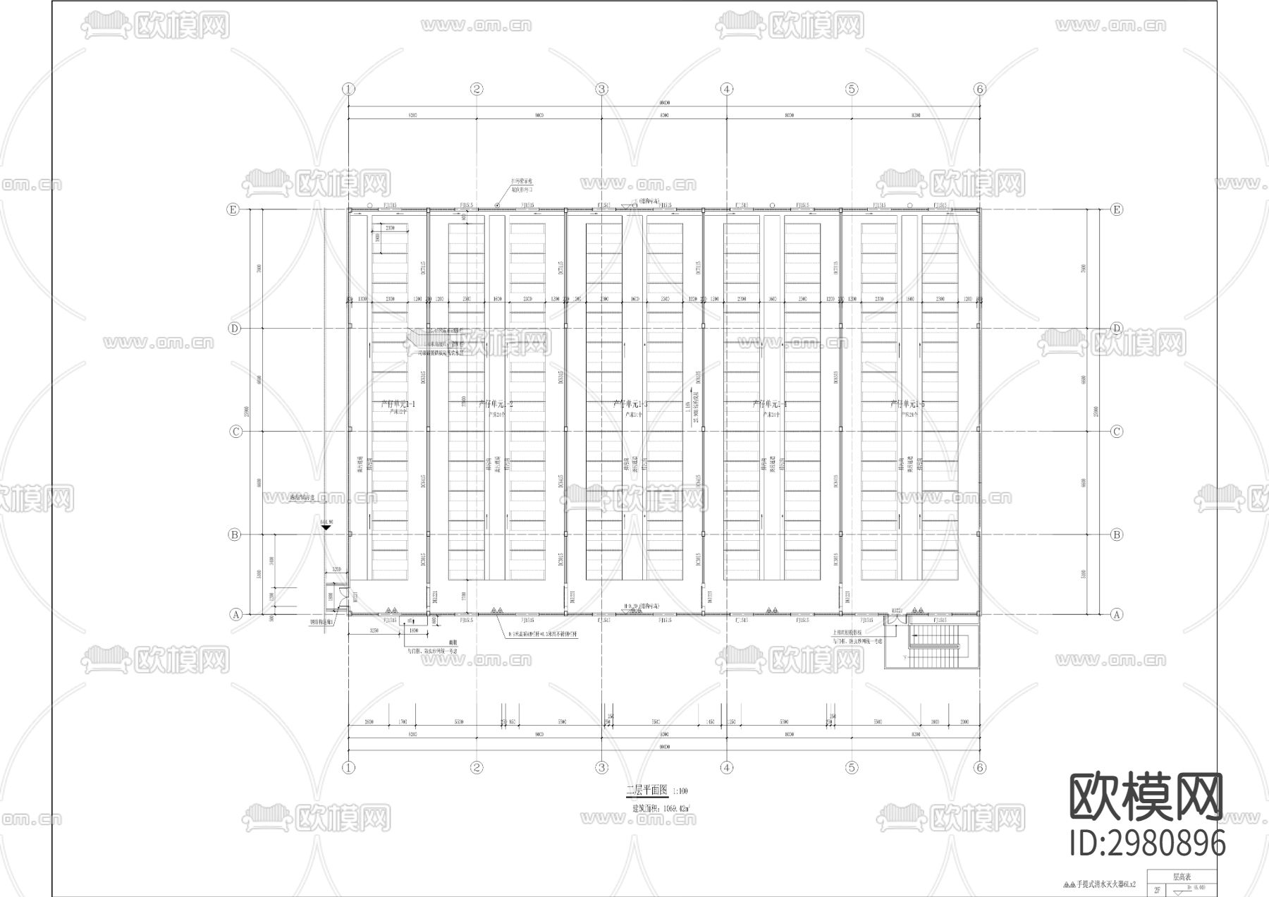 黑猪种质资源场建设工程CAD施工图下载（渲染图4）
