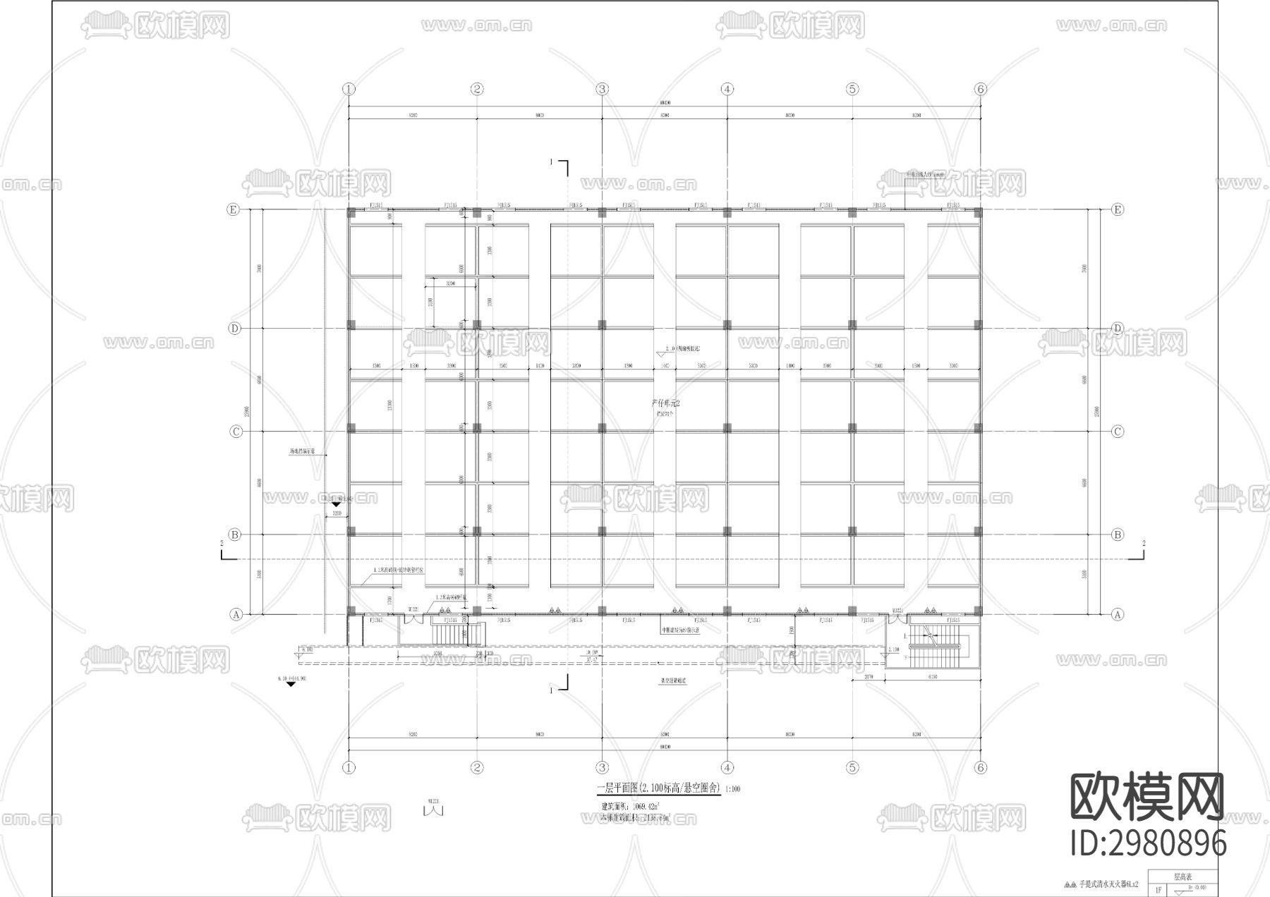 黑猪种质资源场建设工程CAD施工图下载（渲染图2）