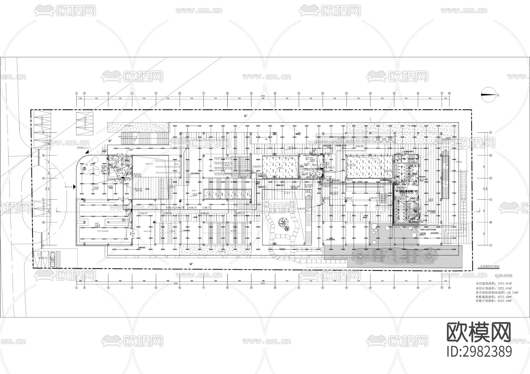 青少年校外活动基地新建工程CAD施工图下载（渲染图6）