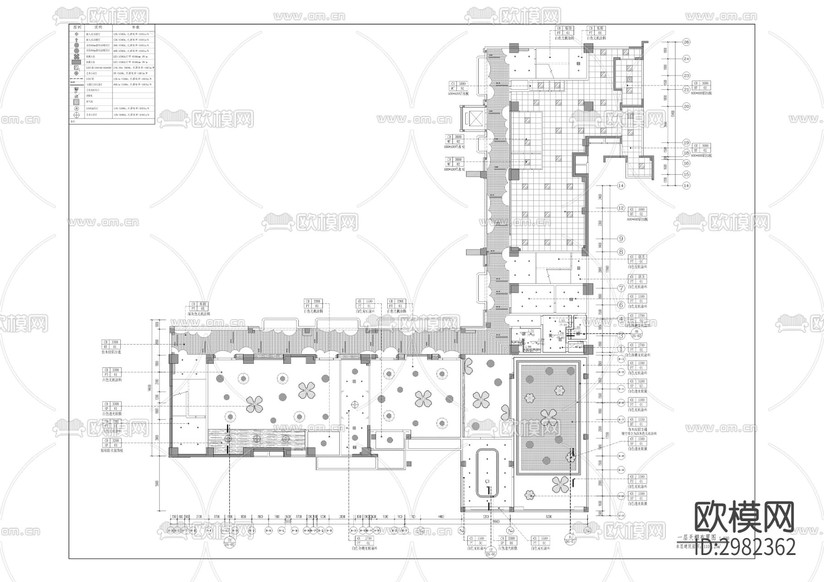 濮湖小學(xué)幼兒園裝修工程CAD施工圖下載(渲染圖4)