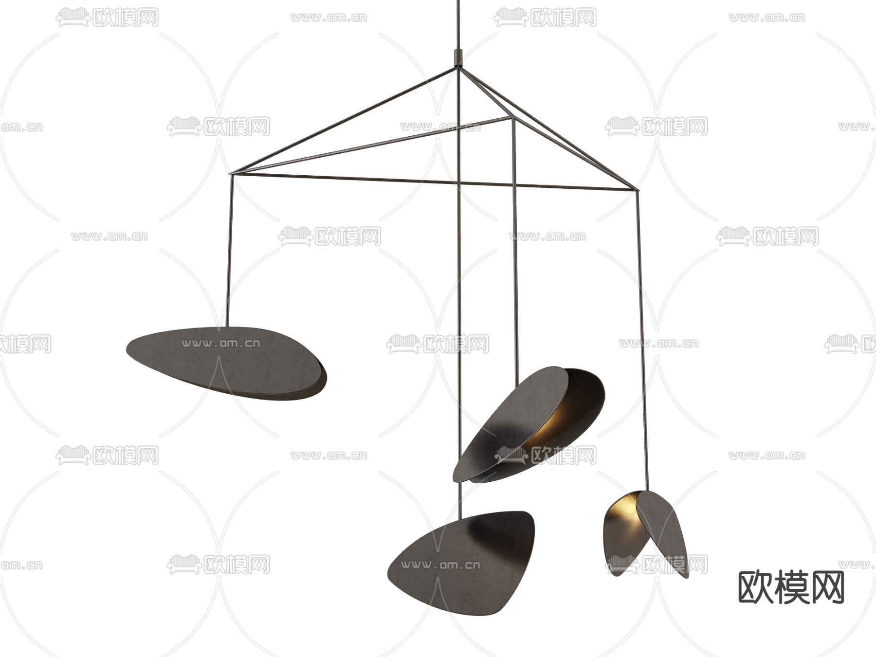 创意吊灯 装饰吊灯3d模型下载