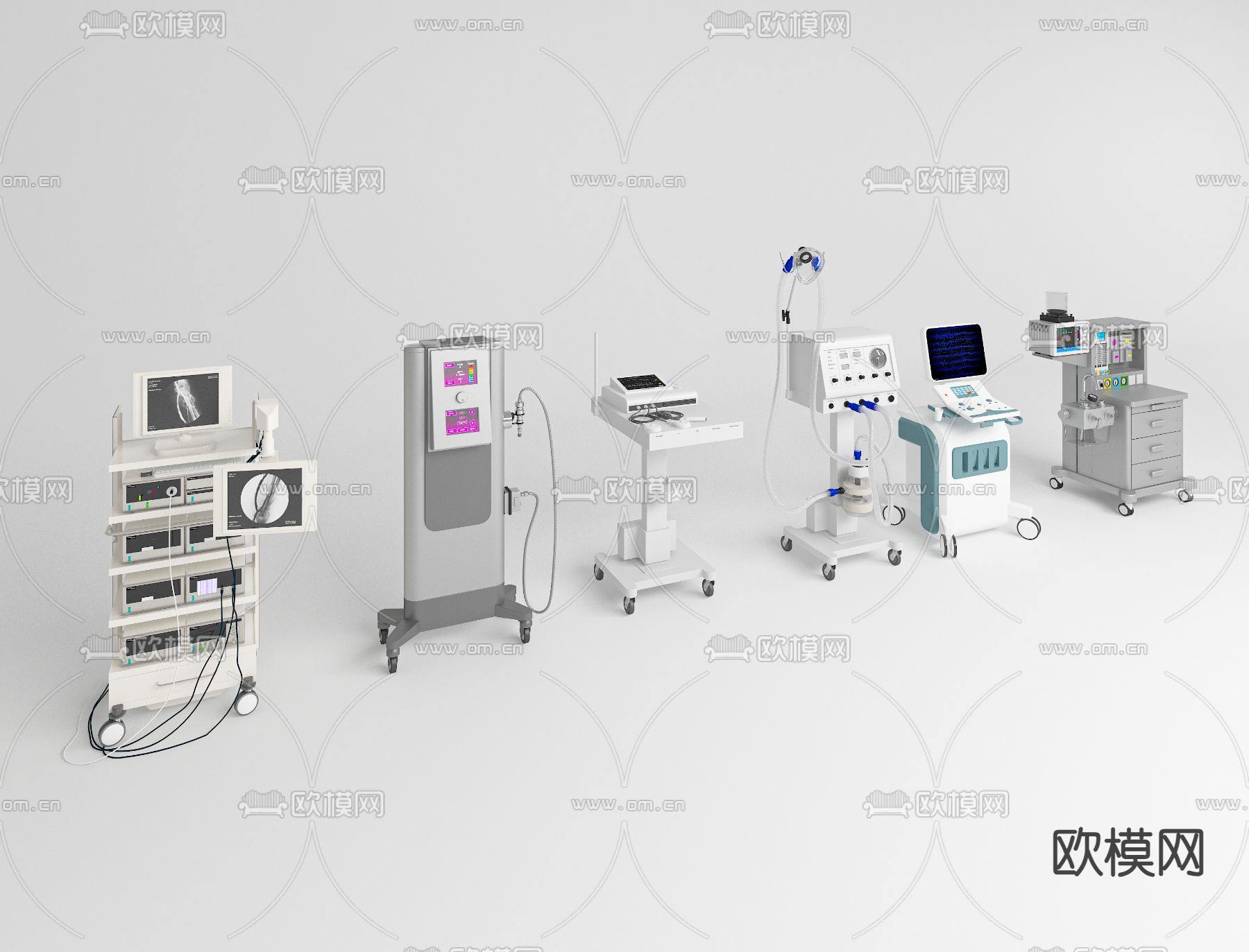 医疗器材3d模型下载