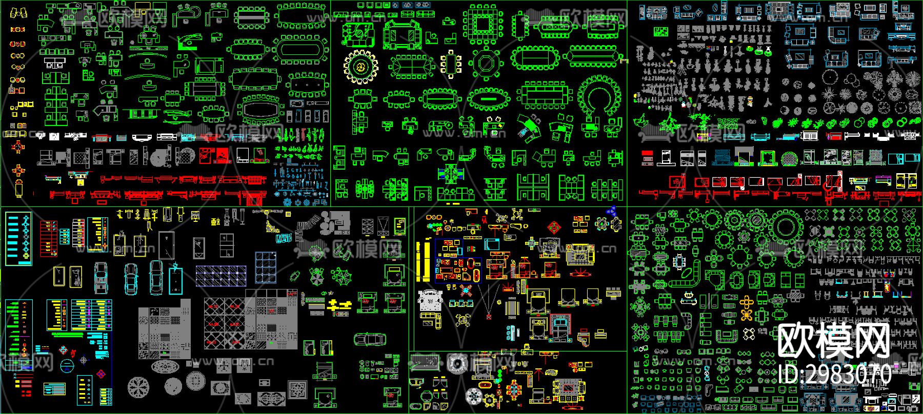 2024超全CAD图库下载（渲染图5）