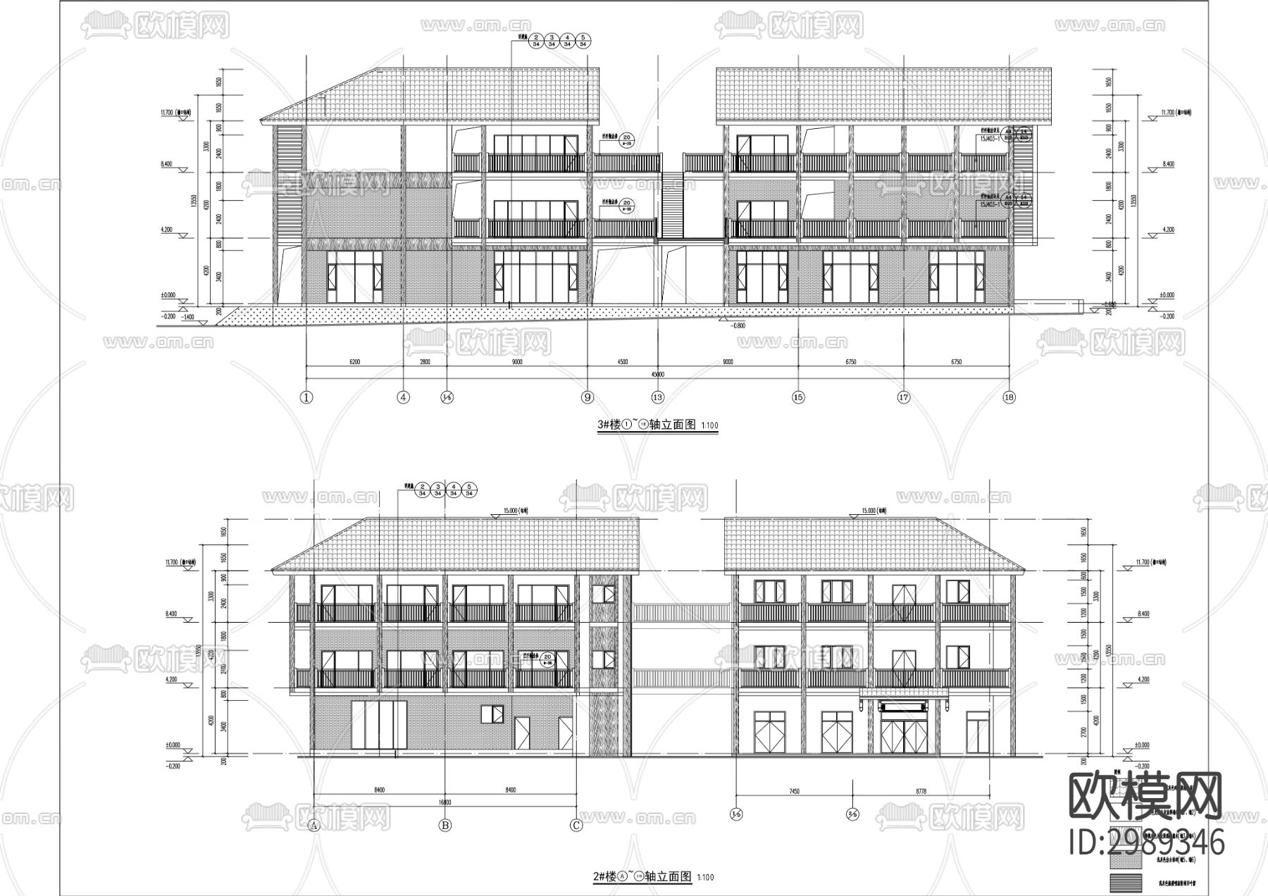边城会客厅建设工程cad施工图下载（渲染图5）
